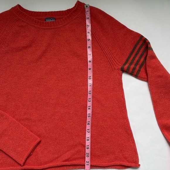 Patagonia Red Crew Neck Sweater - Picture 14 of 14